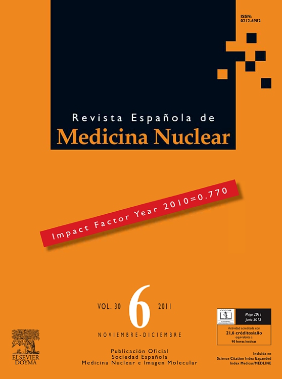 Go to journal home page - Revista Española de Medicina Nuclear